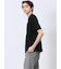 ウォッシャブル 綿混ニット クルーTシャツ