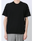 ウォッシャブル 綿混ニット クルーTシャツ