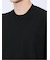 ウォッシャブル 綿混ニット クルーTシャツ