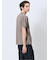 ウォッシャブル 綿混ニット クルーTシャツ