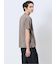 ウォッシャブル 綿混ニット クルーTシャツ