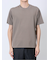 ウォッシャブル 綿混ニット クルーTシャツ