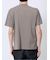 ウォッシャブル 綿混ニット クルーTシャツ