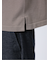ウォッシャブル 綿混ニット クルーTシャツ