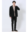 ウォッシャブル 綿混ニット ジャケット
