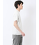 【DRESS T-SHIRT】綿ストレッチ スロープネック半袖Tシャツ