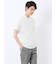 【DRESS T-SHIRT】綿ストレッチ スロープネック半袖Tシャツ