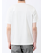 【DRESS T-SHIRT】綿ストレッチ スロープネック半袖Tシャツ
