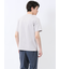 【DRESS T-SHIRT】綿ストレッチ スロープネック半袖Tシャツ