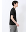 【DRESS T-SHIRT】綿ストレッチ スロープネック半袖Tシャツ