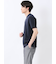 【DRESS T-SHIRT】綿ストレッチ スロープネック半袖Tシャツ