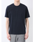 【DRESS T-SHIRT】綿ストレッチ スロープネック半袖Tシャツ