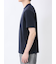 【DRESS T-SHIRT】綿ストレッチ スロープネック半袖Tシャツ