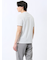 【DRESS T-SHIRT】綿ストレッチ スロープネック半袖Tシャツ
