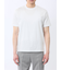 【DRESS T-SHIRT】綿ストレッチ スロープネック半袖Tシャツ