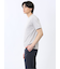【DRESS T-SHIRT】綿ストレッチ スロープネック半袖Tシャツ