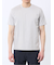 【DRESS T-SHIRT】綿ストレッチ スロープネック半袖Tシャツ