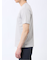 【DRESS T-SHIRT】綿ストレッチ スロープネック半袖Tシャツ