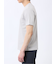 【DRESS T-SHIRT】綿ストレッチ スロープネック半袖Tシャツ