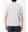 【DRESS T-SHIRT】綿ストレッチ スロープネック半袖Tシャツ