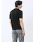 【DRESS T-SHIRT】綿ストレッチ スロープネック半袖Tシャツ