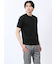 【DRESS T-SHIRT】綿ストレッチ スロープネック半袖Tシャツ