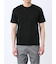 【DRESS T-SHIRT】綿ストレッチ スロープネック半袖Tシャツ