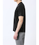 【DRESS T-SHIRT】綿ストレッチ スロープネック半袖Tシャツ