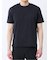 【DRESS T-SHIRT】綿ストレッチ スロープネック半袖Tシャツ