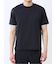 【DRESS T-SHIRT】綿ストレッチ スロープネック半袖Tシャツ
