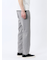 軽量 スリムフィット ノータックパンツ バーズアイライトグレー(セットアップ可能)