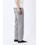 軽量 スリムフィット ノータックパンツ バーズアイライトグレー(セットアップ可能)