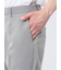 軽量 スリムフィット ノータックパンツ バーズアイライトグレー(セットアップ可能)