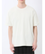 ストレッチ ニット衿 クルーネック半袖Tシャツ