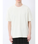 ストレッチ ニット衿 クルーネック半袖Tシャツ