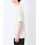 ストレッチ ニット衿 クルーネック半袖Tシャツ