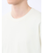 ストレッチ ニット衿 クルーネック半袖Tシャツ