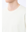 ストレッチ ニット衿 クルーネック半袖Tシャツ