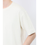 ストレッチ ニット衿 クルーネック半袖Tシャツ