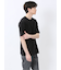 ストレッチ ニット衿 クルーネック半袖Tシャツ