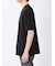 ストレッチ ニット衿 クルーネック半袖Tシャツ