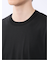 ストレッチ ニット衿 クルーネック半袖Tシャツ