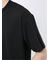 ストレッチ ニット衿 クルーネック半袖Tシャツ