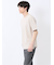 ストレッチ ニット衿 クルーネック半袖Tシャツ
