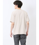 ストレッチ ニット衿 クルーネック半袖Tシャツ