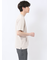 ストレッチ ニット衿 クルーネック半袖Tシャツ