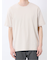 ストレッチ ニット衿 クルーネック半袖Tシャツ