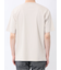 ストレッチ ニット衿 クルーネック半袖Tシャツ