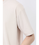 ストレッチ ニット衿 クルーネック半袖Tシャツ