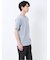 ストレッチ ニット衿 クルーネック半袖Tシャツ